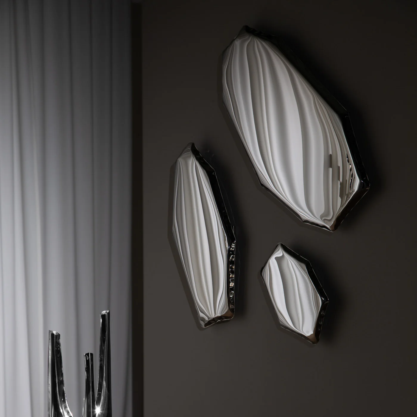 Tafla C Sculptural Wall Mirror - Image 10