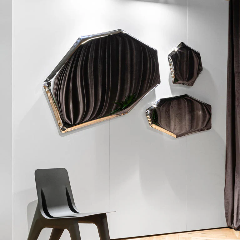 Tafla C Sculptural Wall Mirror - Image 3