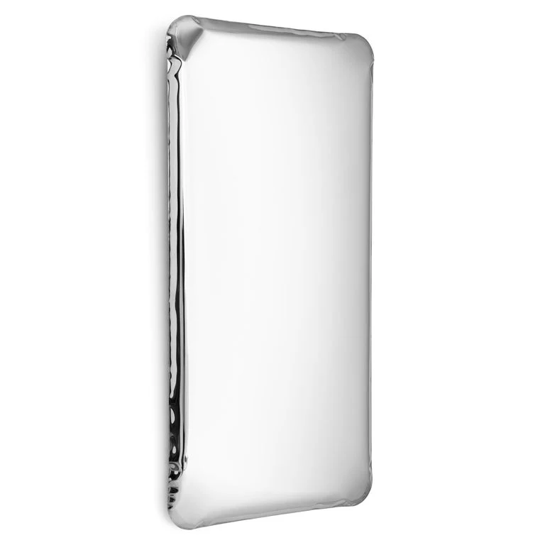 Stainless Steel Tafla QC Sculptural Wall Mirror (Customizable) - Image 7