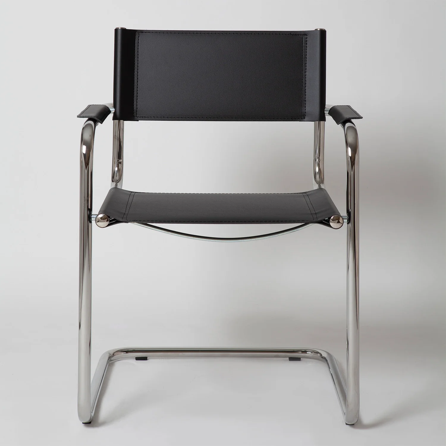 Mart Stam Leather Armchair - Image 4