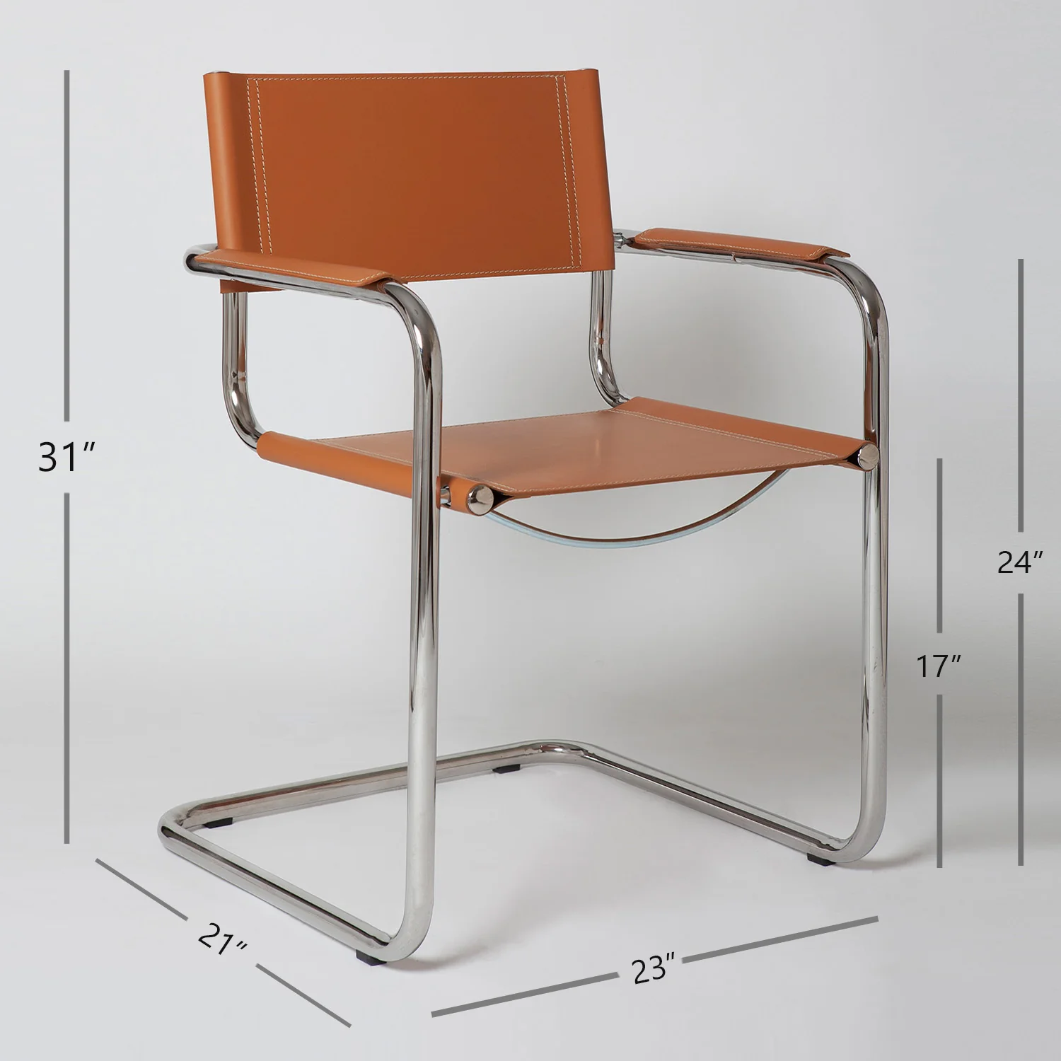Mart Stam Leather Armchair - Image 38