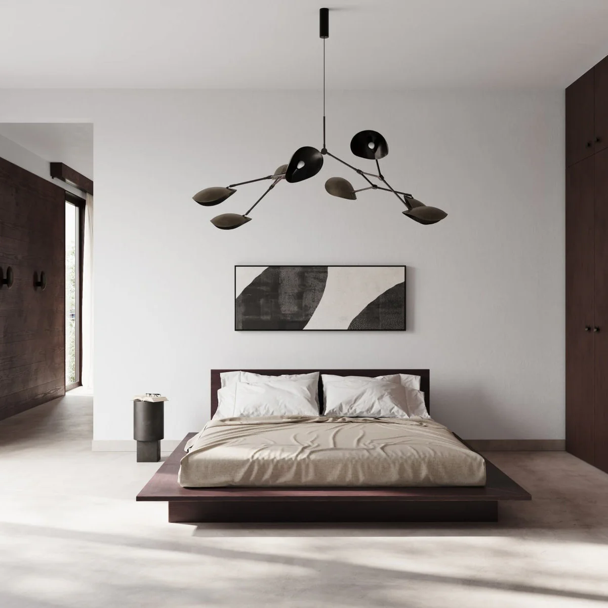 Stingray Chandelier, Grande - Bronze - UL - Image 2