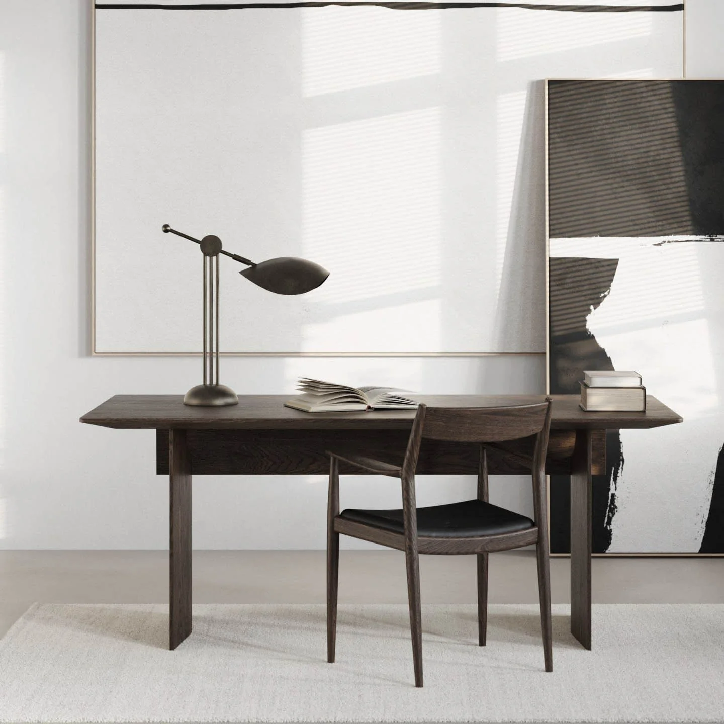 Stingray Table Lamp - Bronze - UL - Image 7