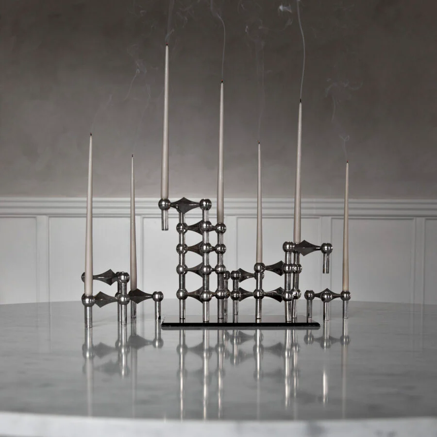 STOFF Nagel Taper Candle by Ester & Erik - Image 3