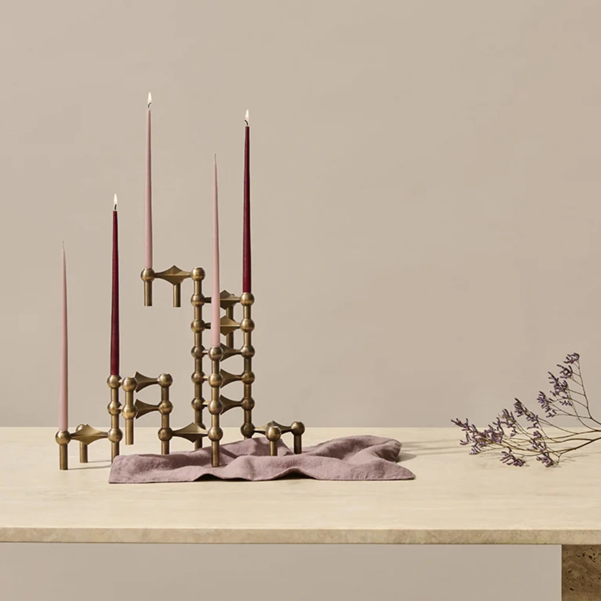 STOFF Nagel Taper Candle by Ester & Erik - Image 84