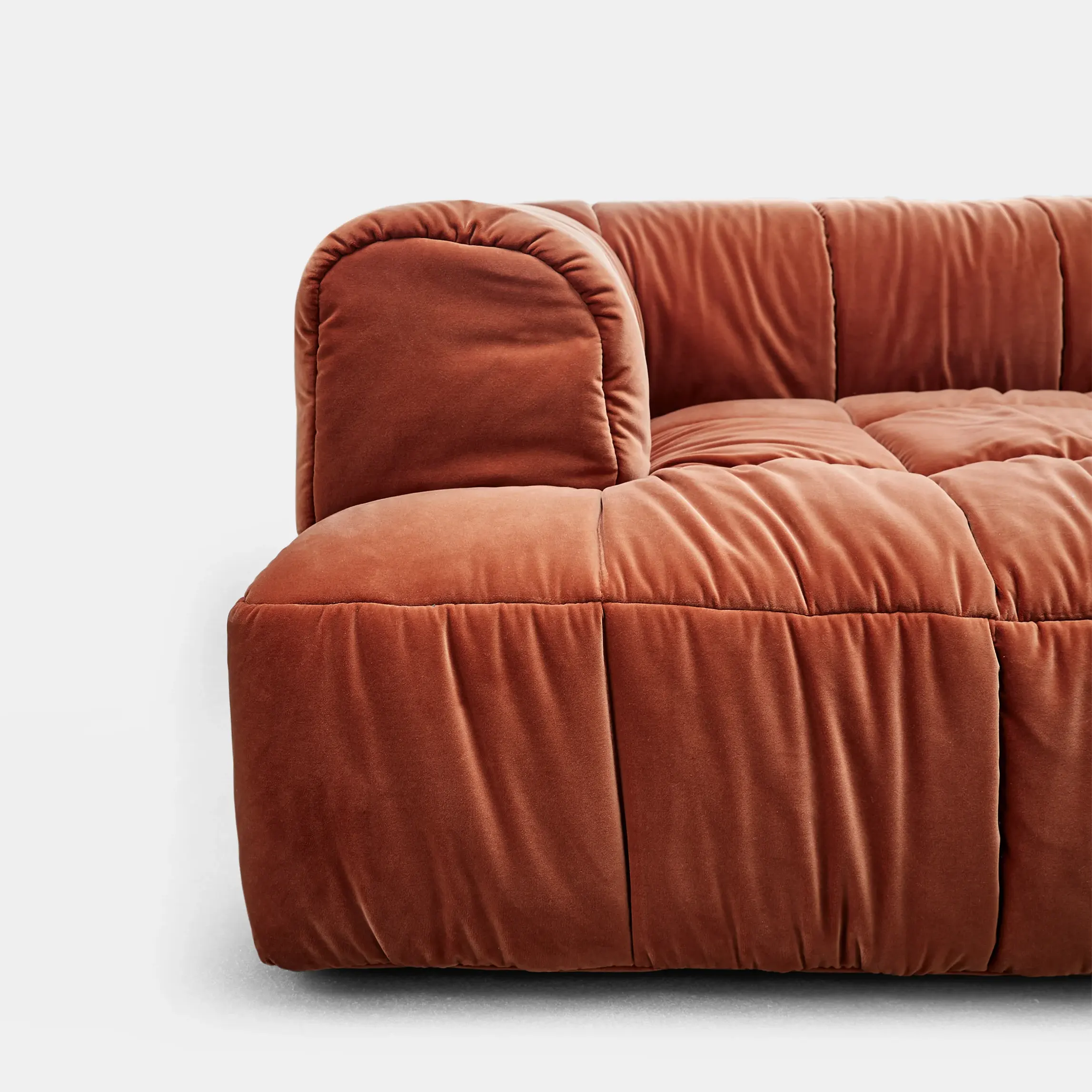 Strips Sofa with Short Armrest - Image 3