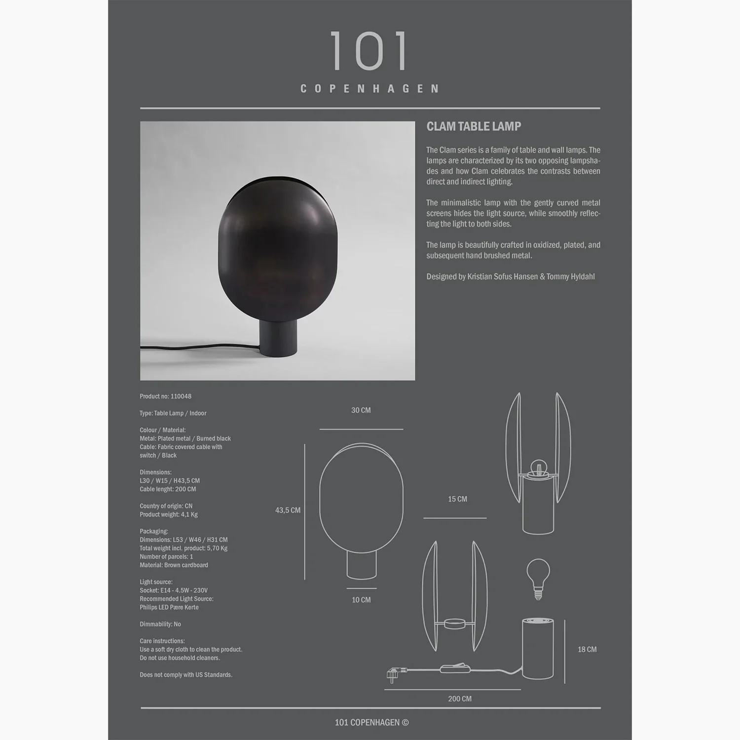 Clam Table Lamp - Image 11