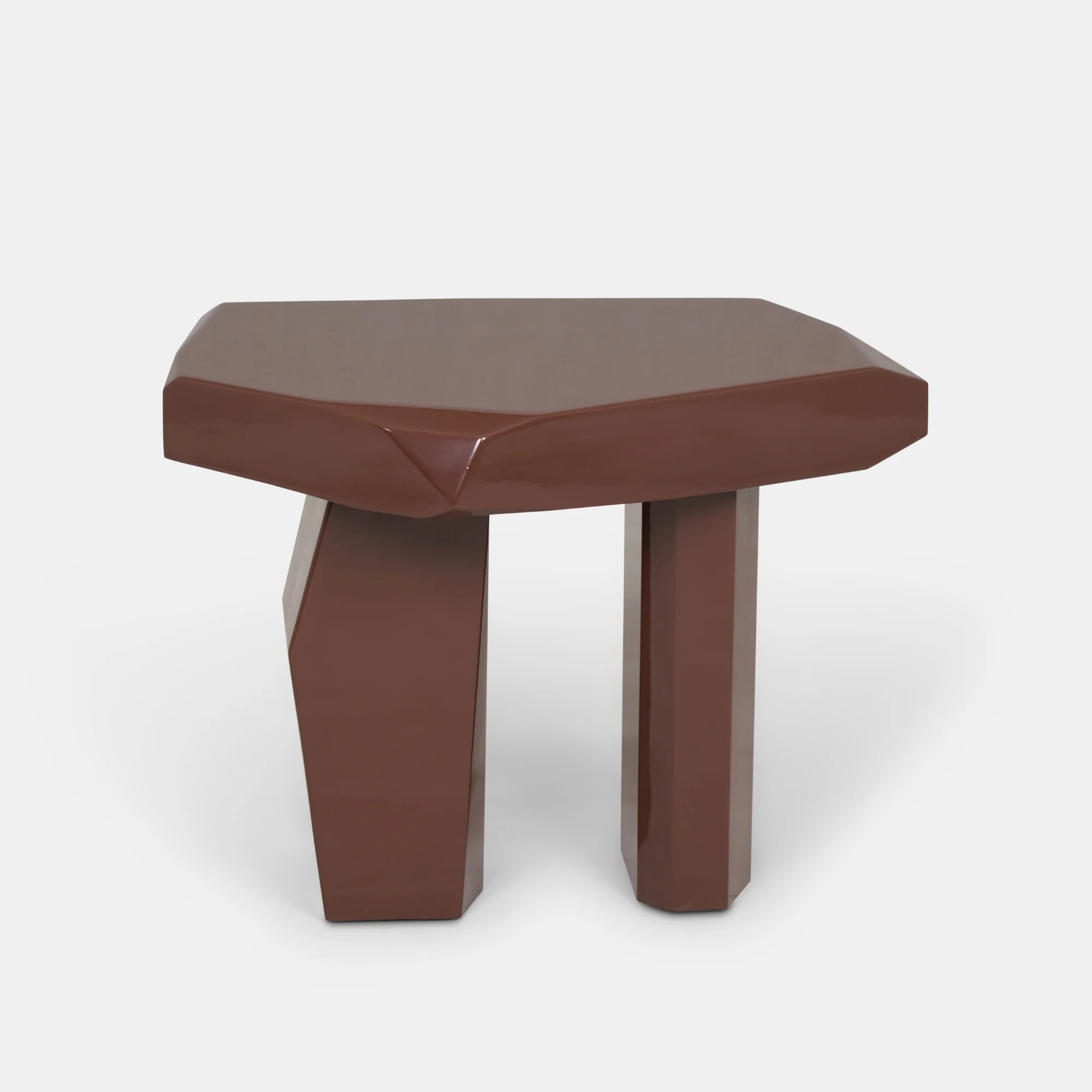 Terra High Gloss Side Table - Image 2