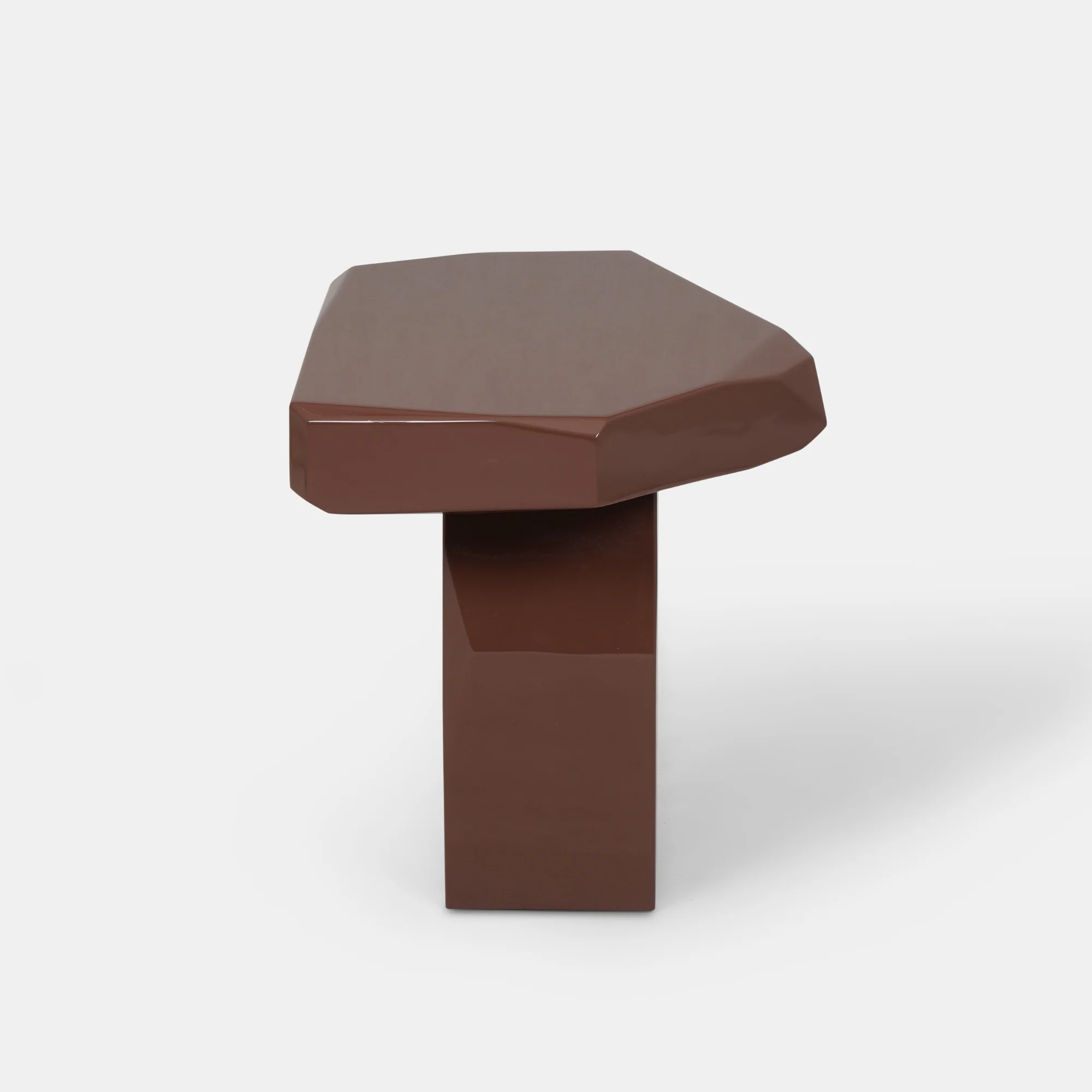 Terra High Gloss Side Table - Image 3