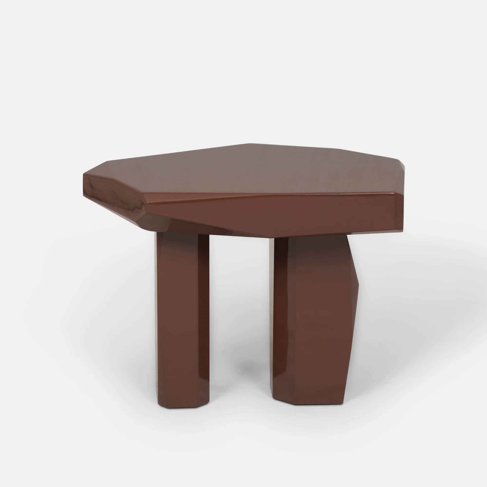 Terra High Gloss Side Table - Image 4