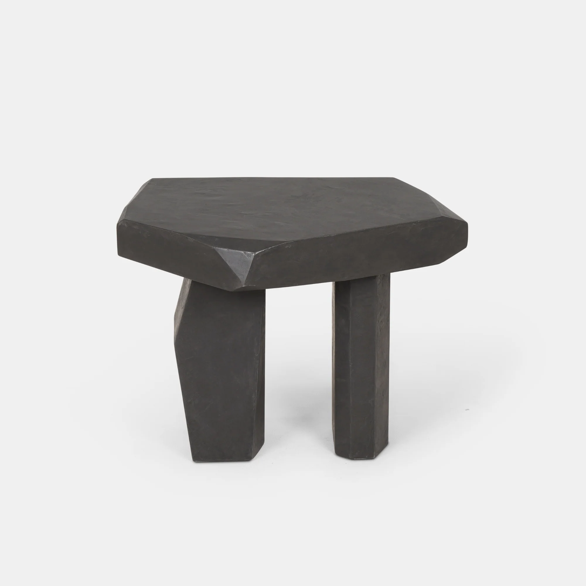 Terra Plastered Side Table - Image 2
