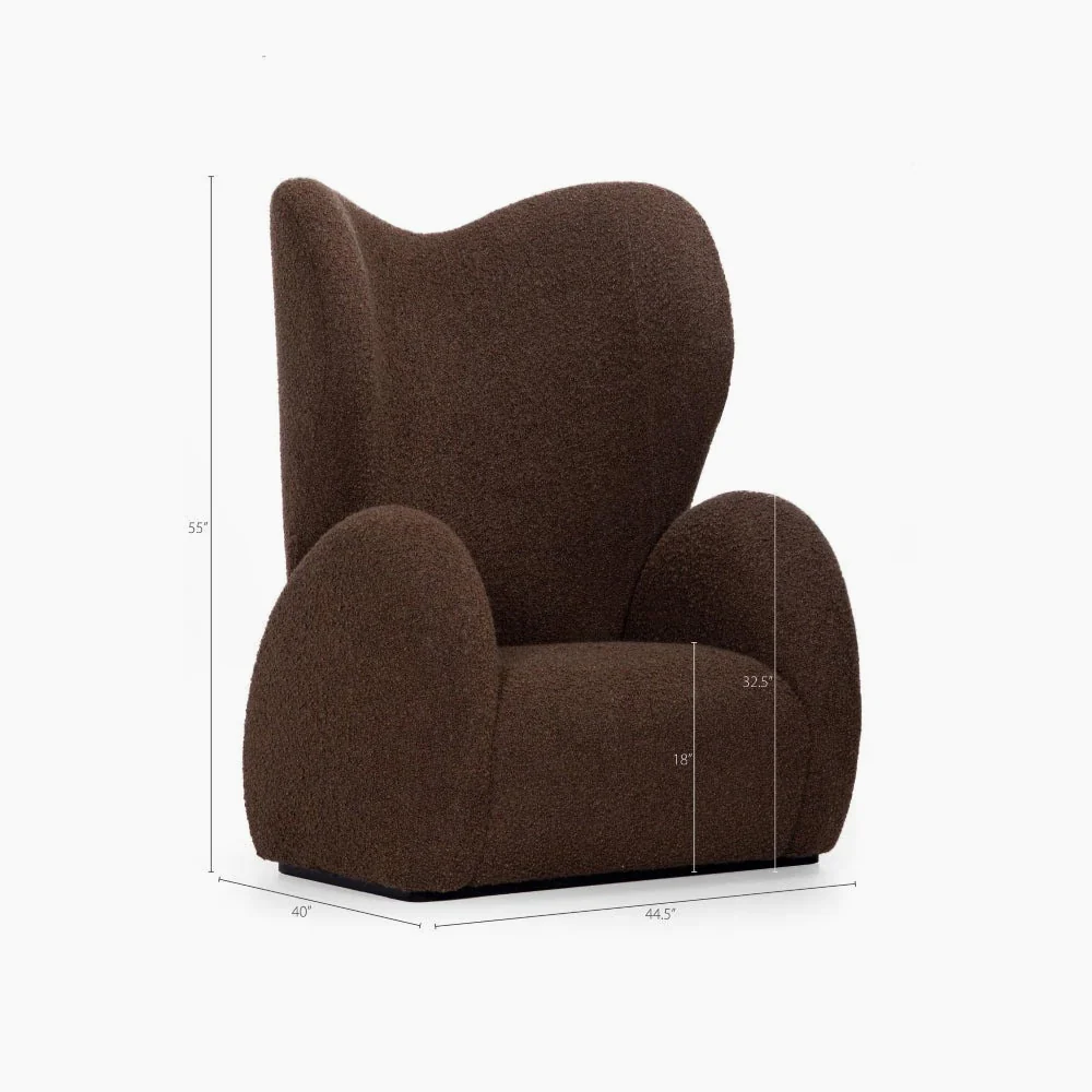 The Emi Lounge - Brown - Image 5