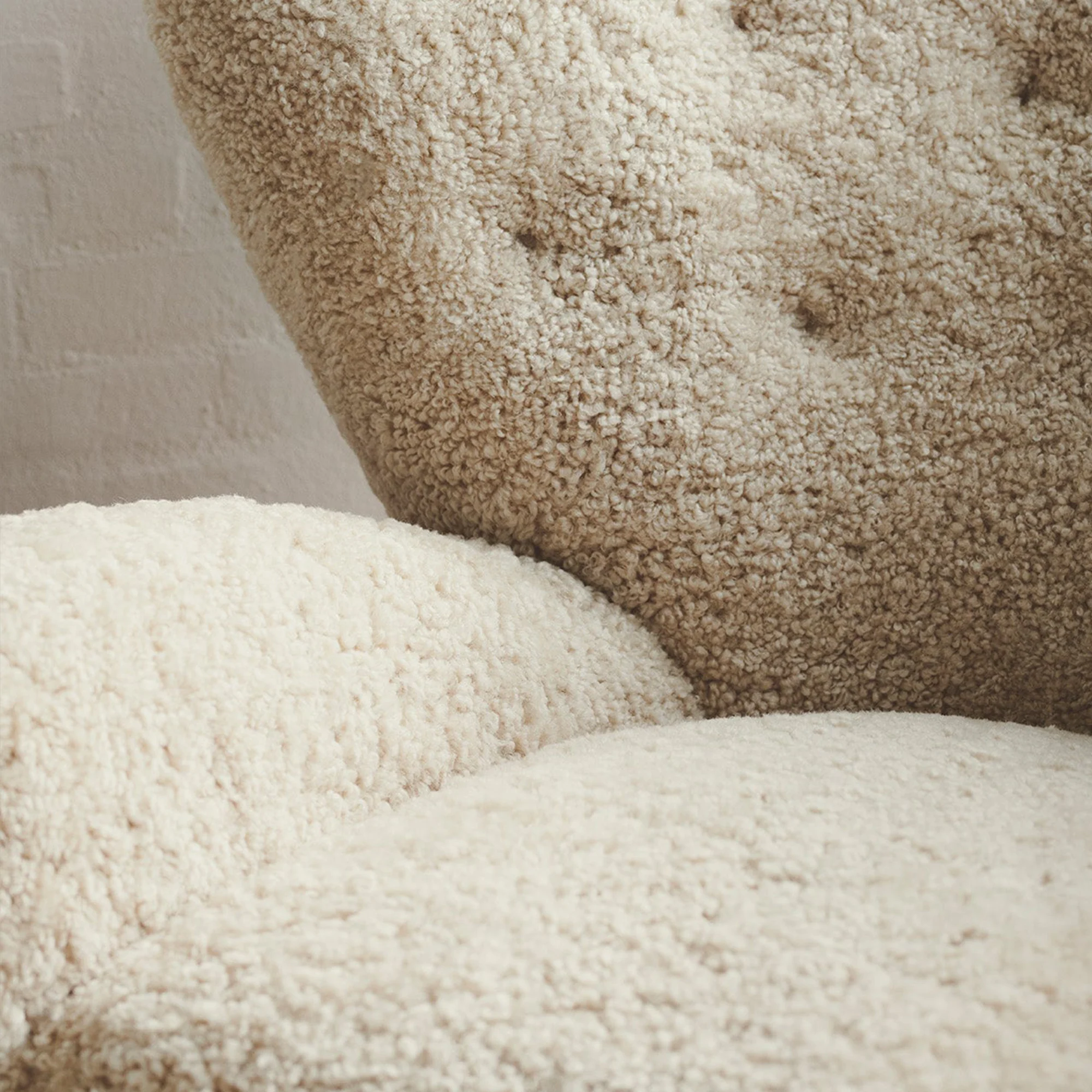 The Tired Man Lounge Chair - Sheepskin - Image 10
