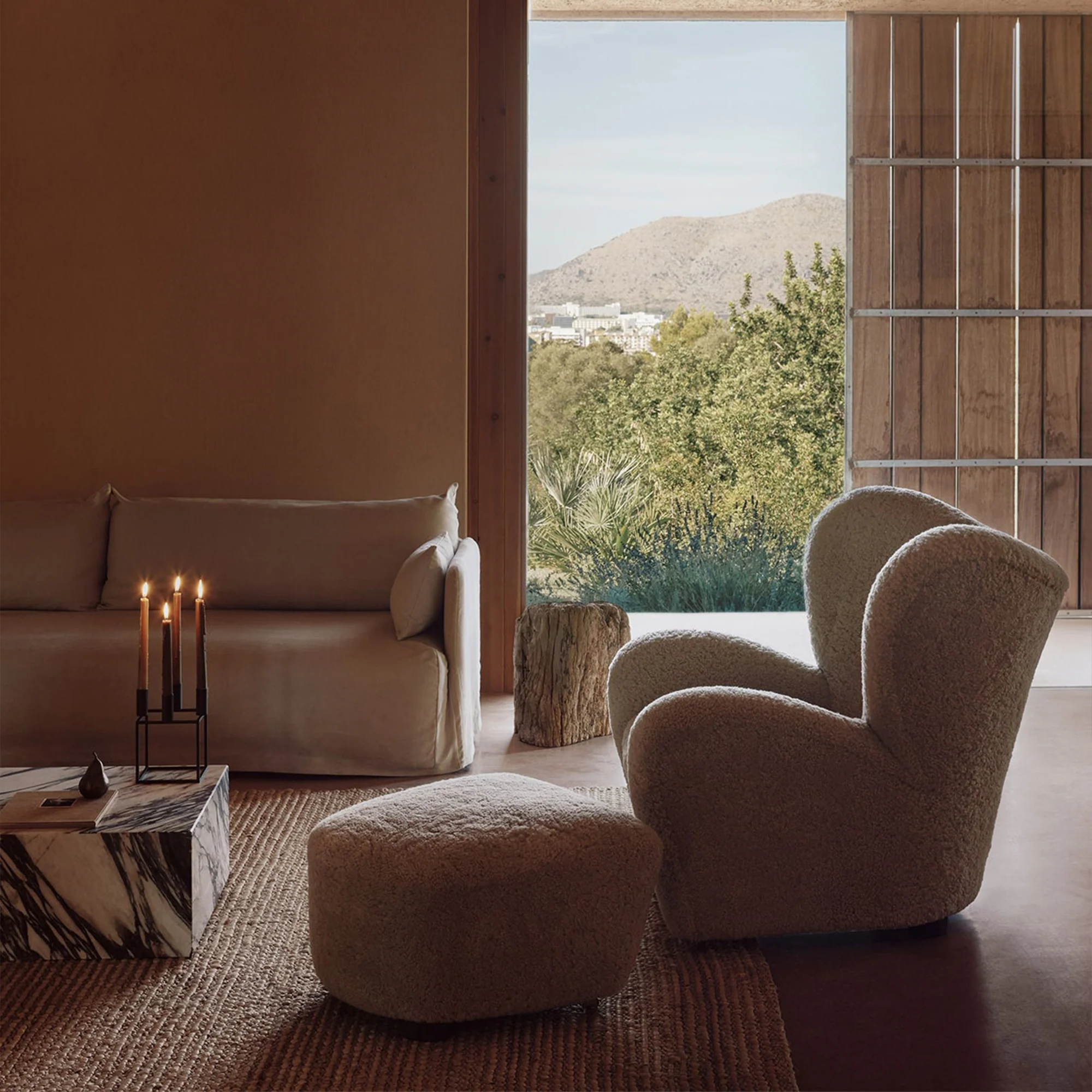 The Tired Man Lounge Chair - Sheepskin - Image 7
