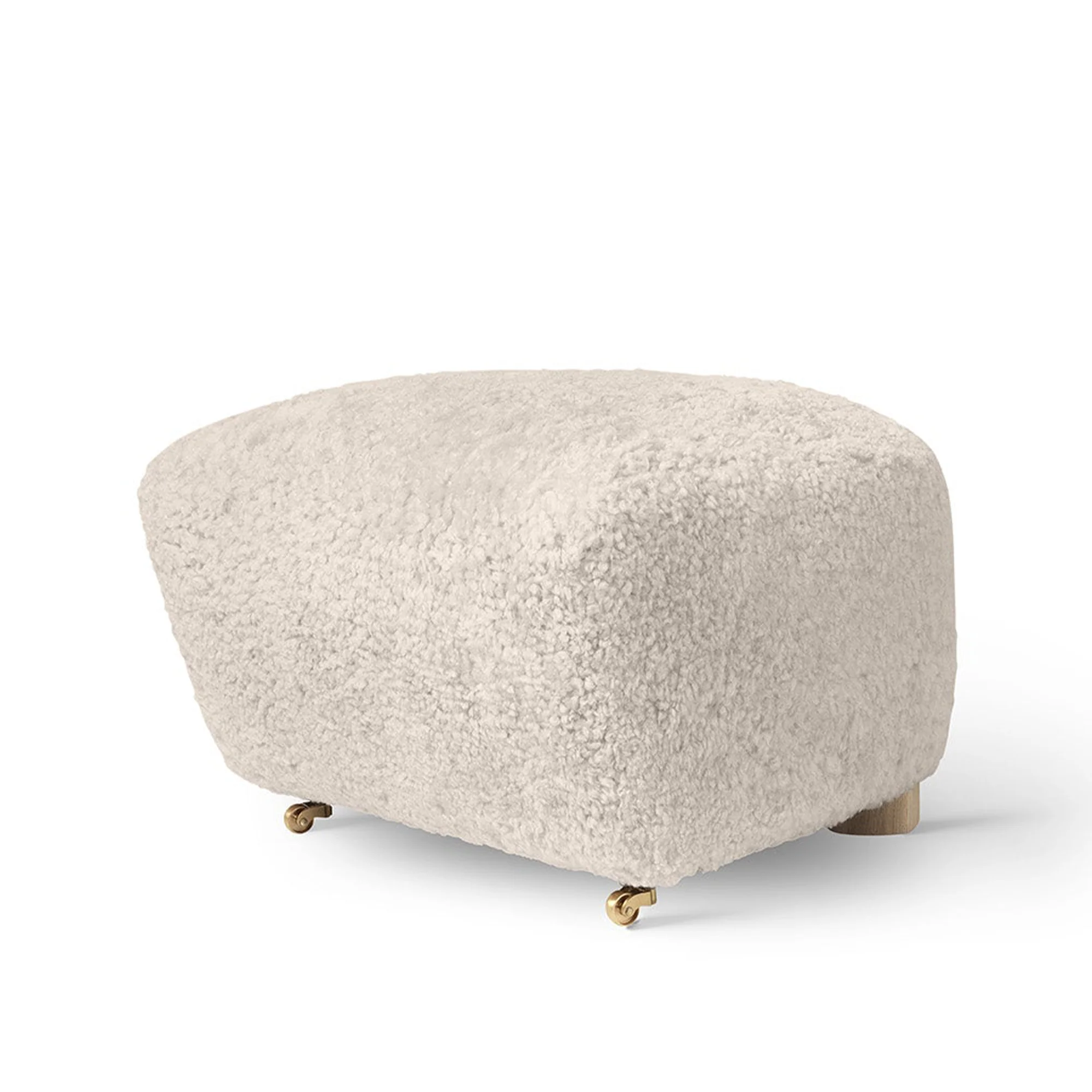 The Tired Man Ottoman - Sheepskin - Image 5