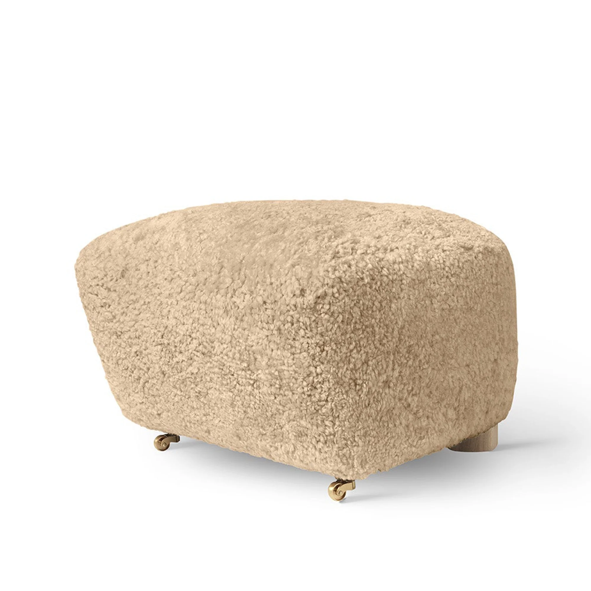 The Tired Man Ottoman - Sheepskin - Image 6