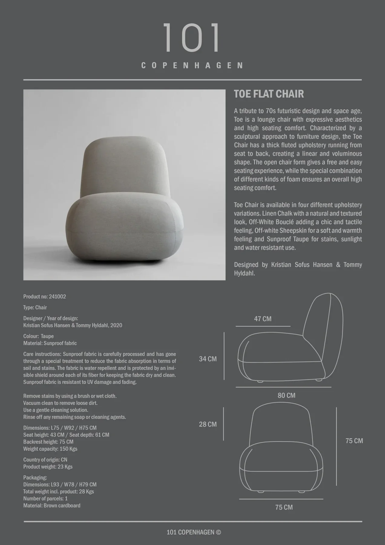 Toe Chair - Flat - Image 19