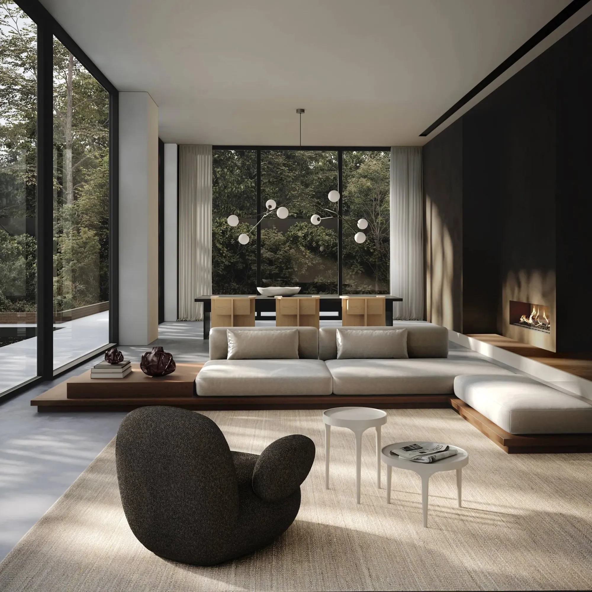 Toe Flat Armchair - Image 3