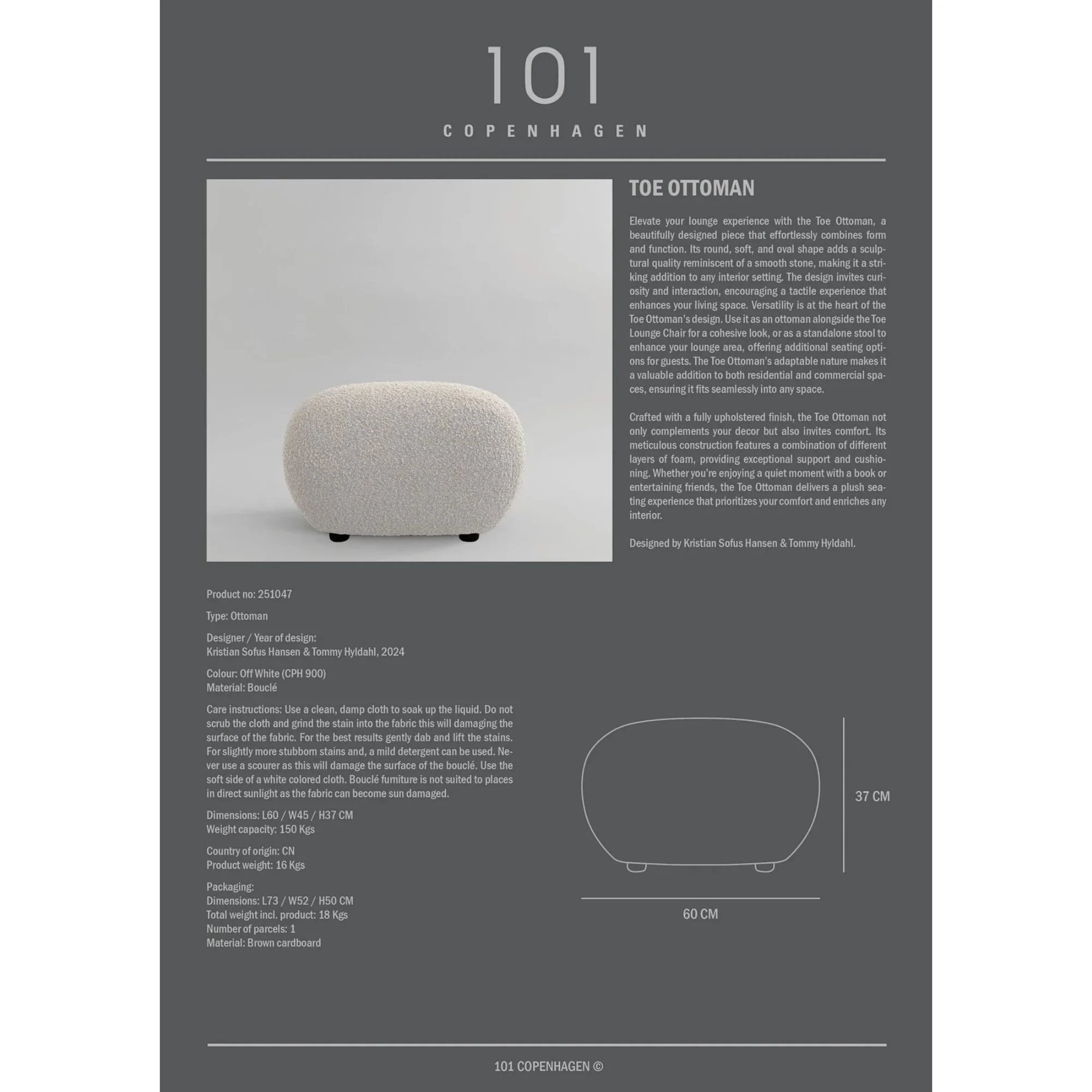 Toe Ottoman - Image 5