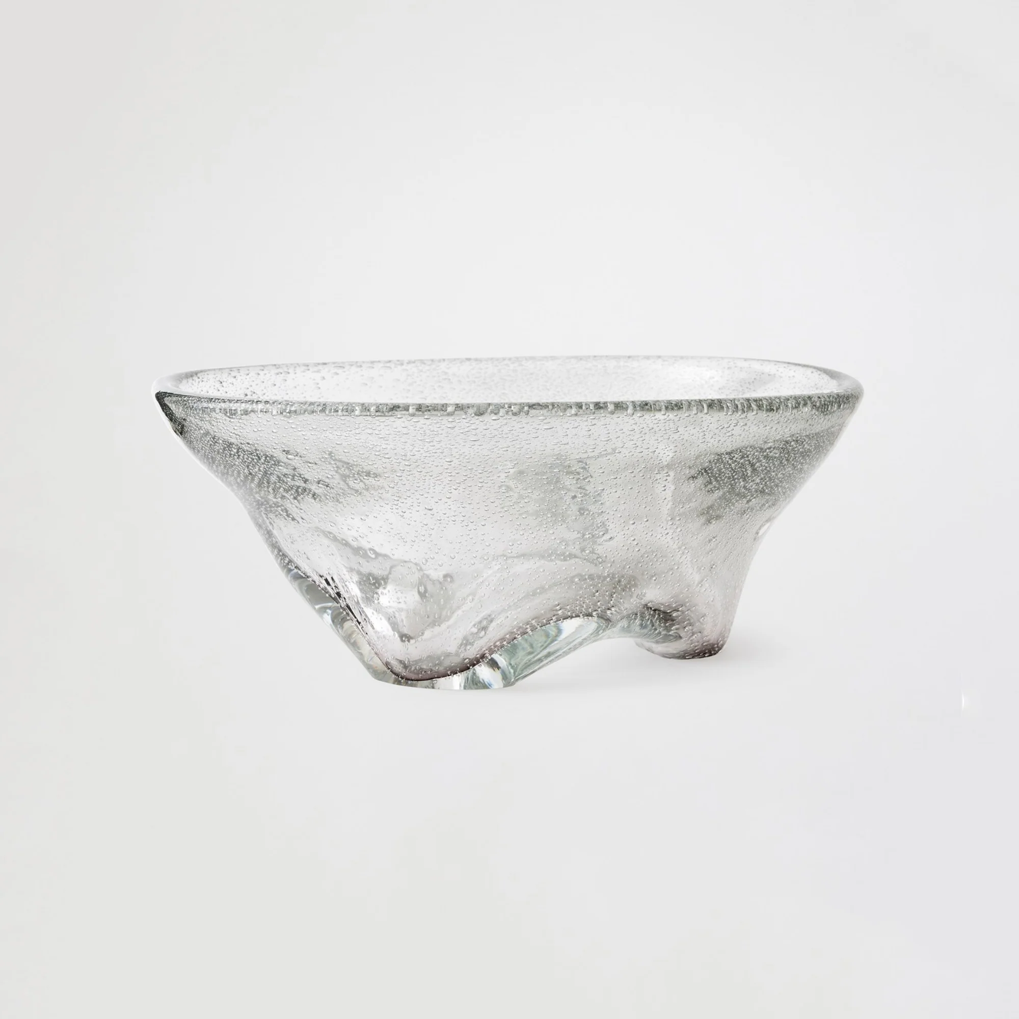 Triad Footed Bowl - Gray - Image 3