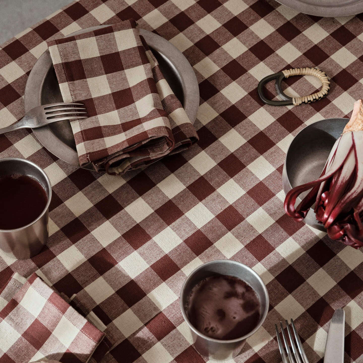 Tumbled Plate - Stainless Steel - Image 3