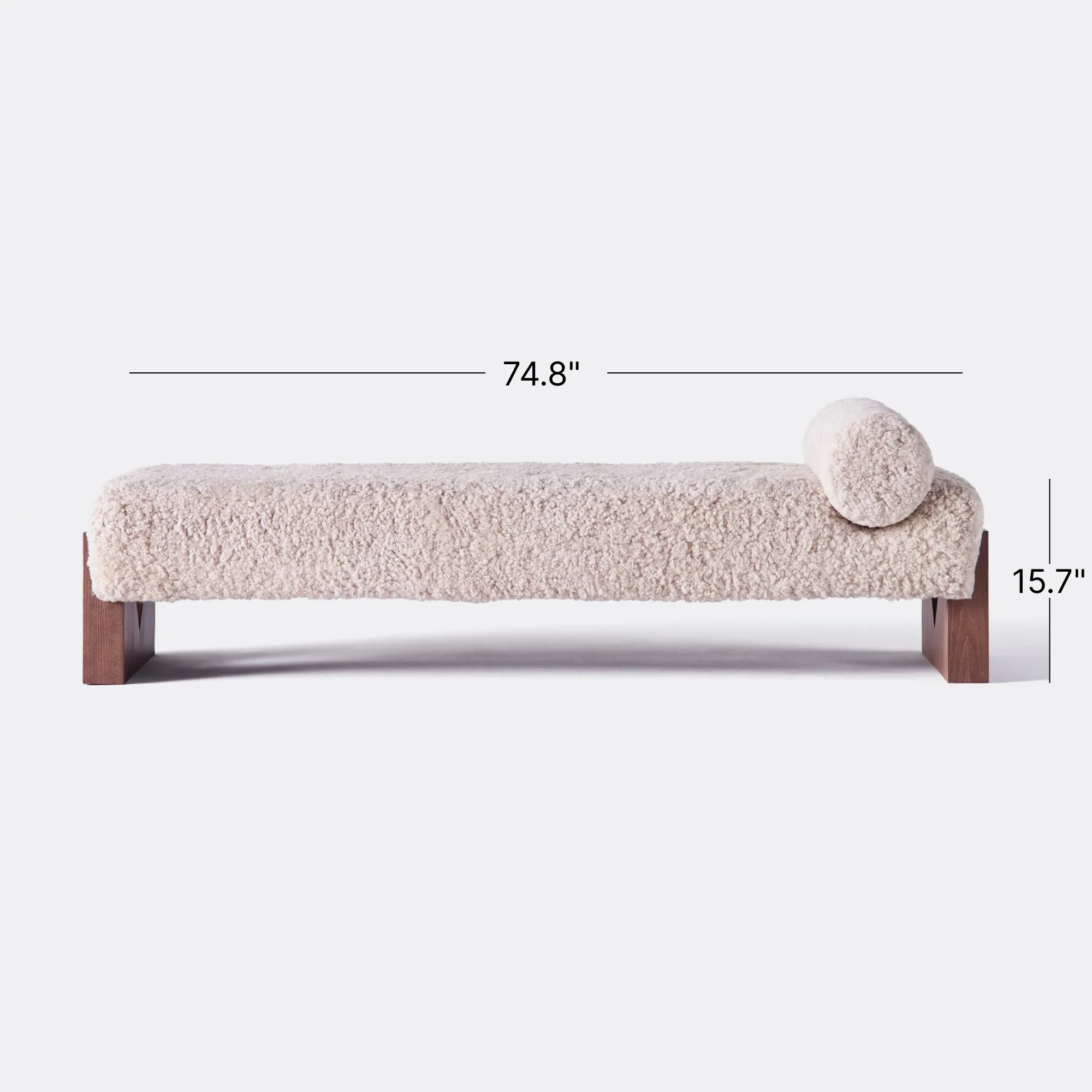 V Day Bed Sheepskin - Image 5