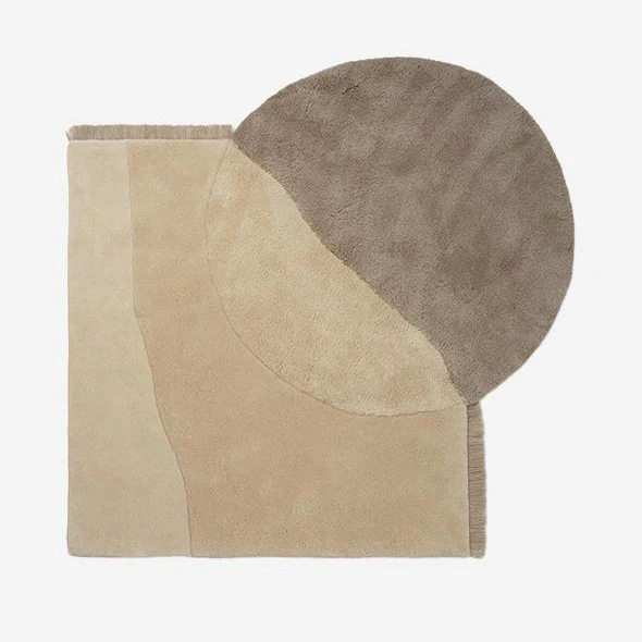 View Tufted Wool Rug - Image 4