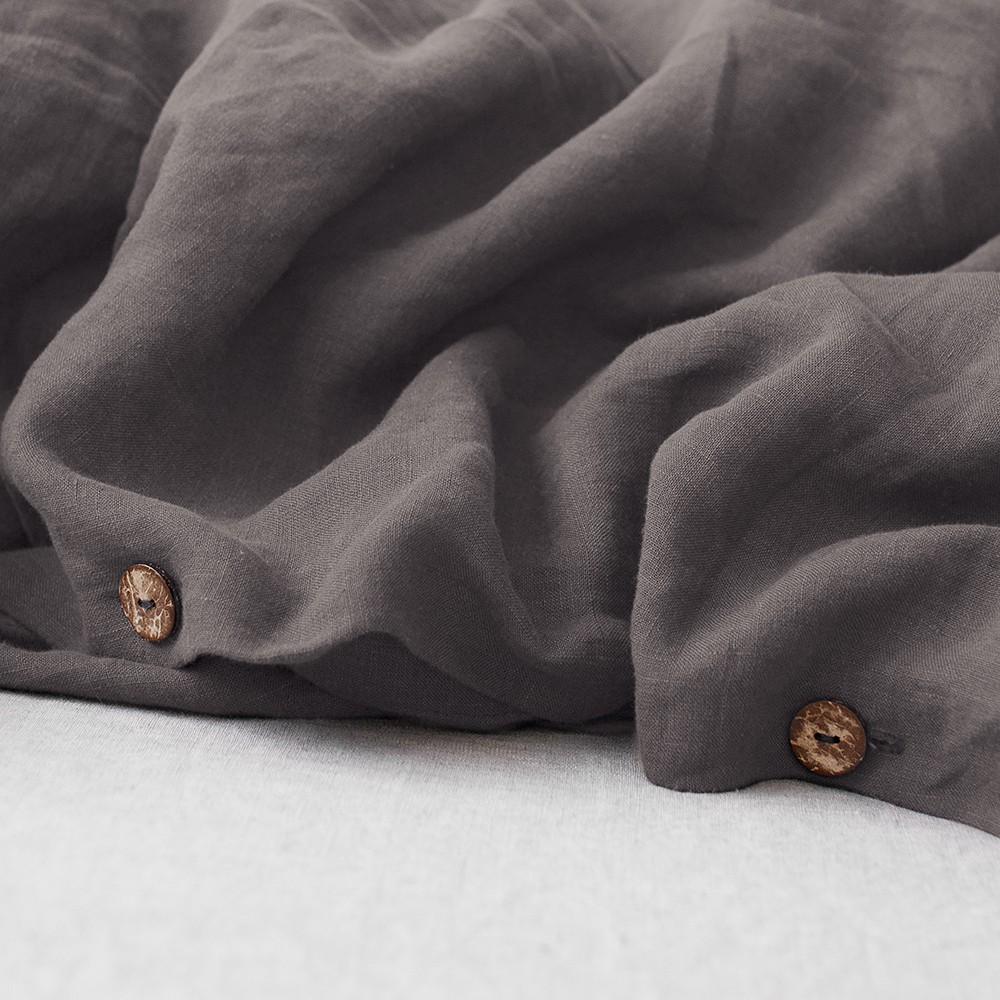 Washed Linen Duvet Cover - Image 8