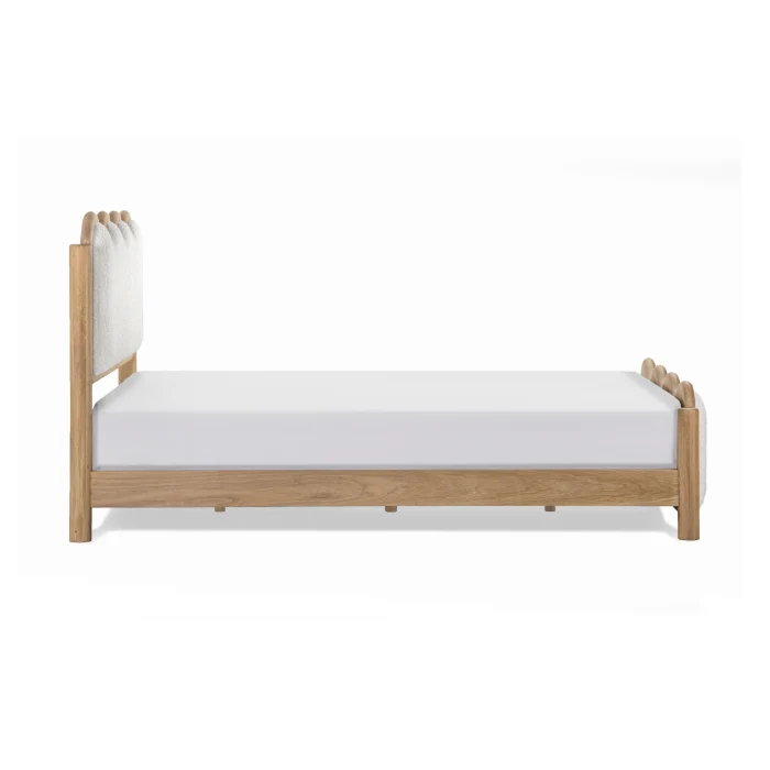 Wave Wooden Frame Bed - Image 3