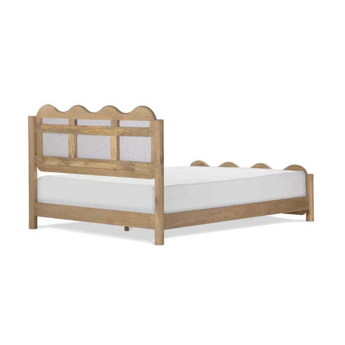 Wave Wooden Frame Bed - Image 4