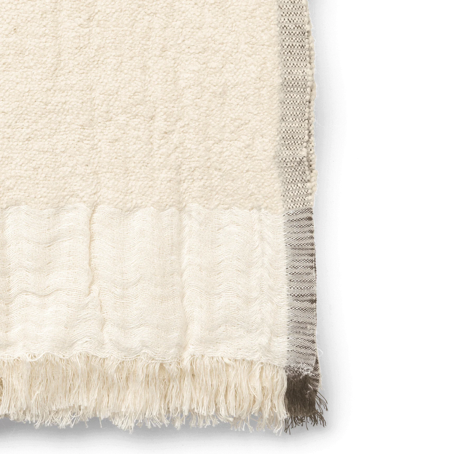 Weaver Throw - Off-white - Image 3