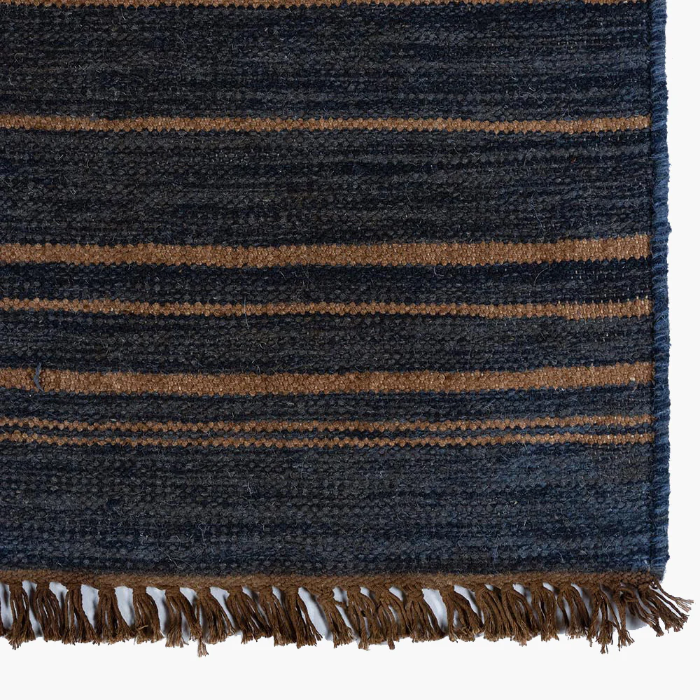 Willowbend Woven Indigo Rug - Image 3