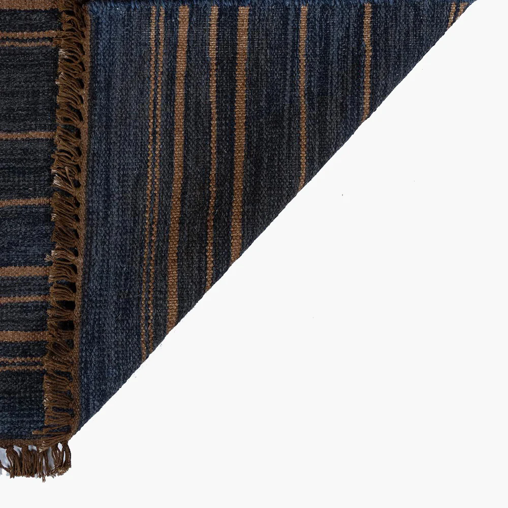 Willowbend Woven Indigo Rug - Image 4