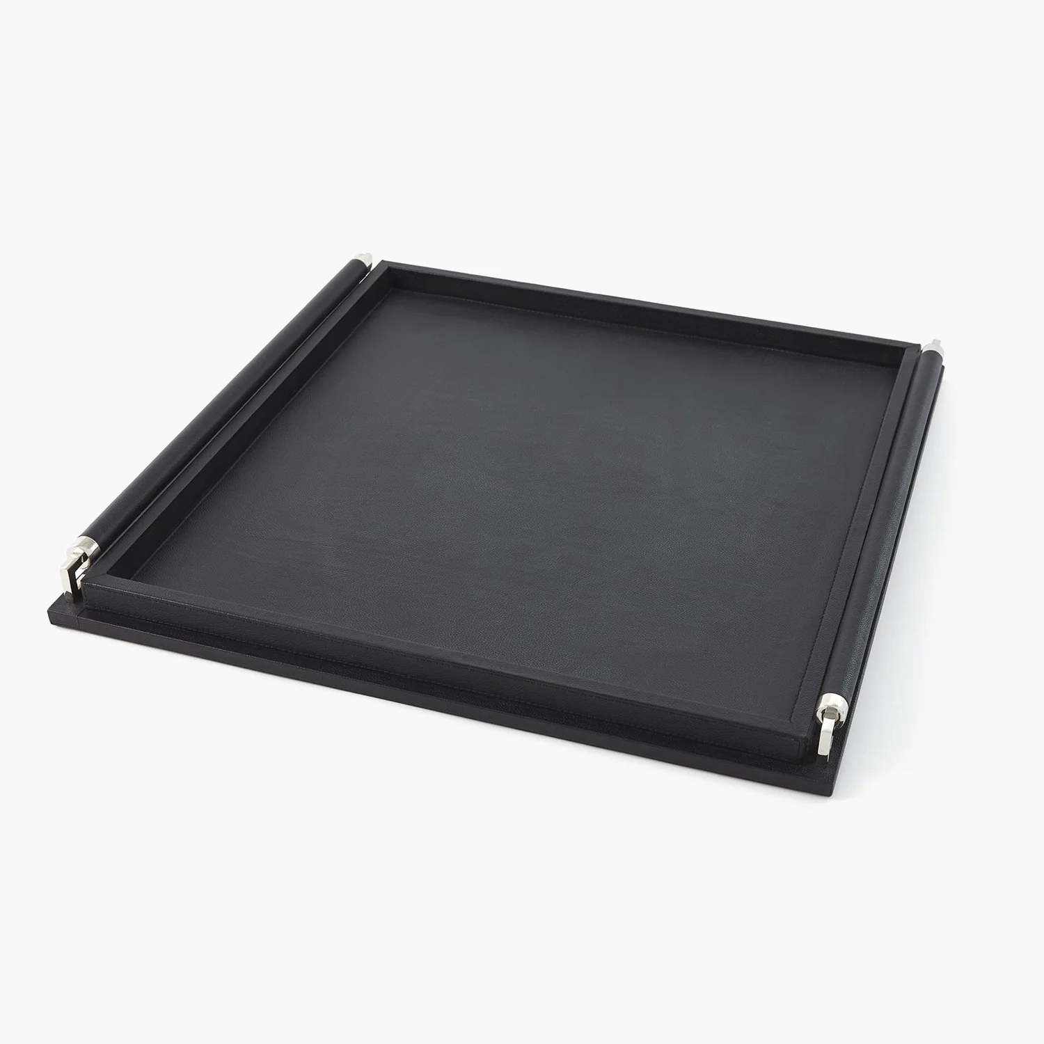 Wrapped Handle Tray Leather - Image 3