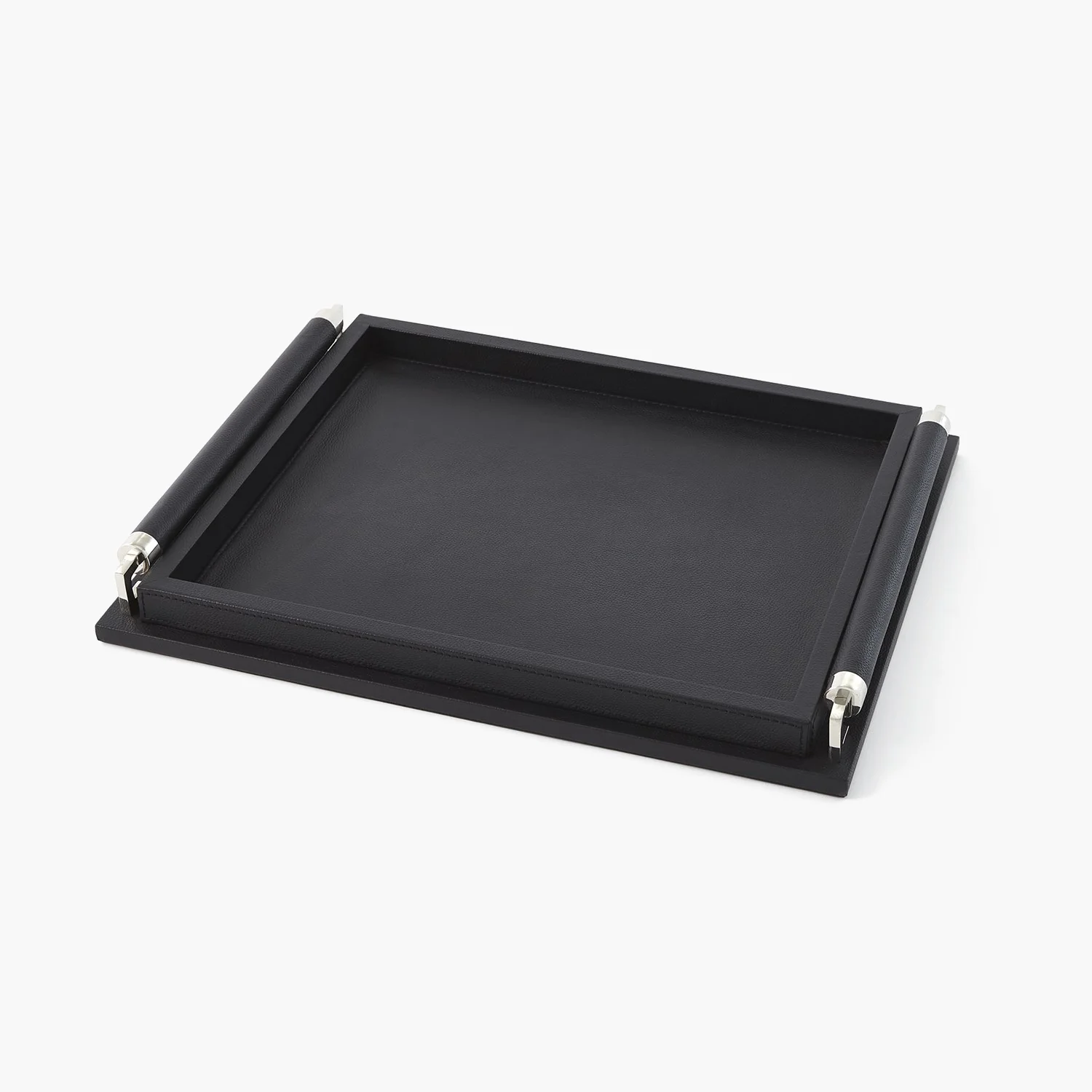 Wrapped Handle Tray Leather - Image 4