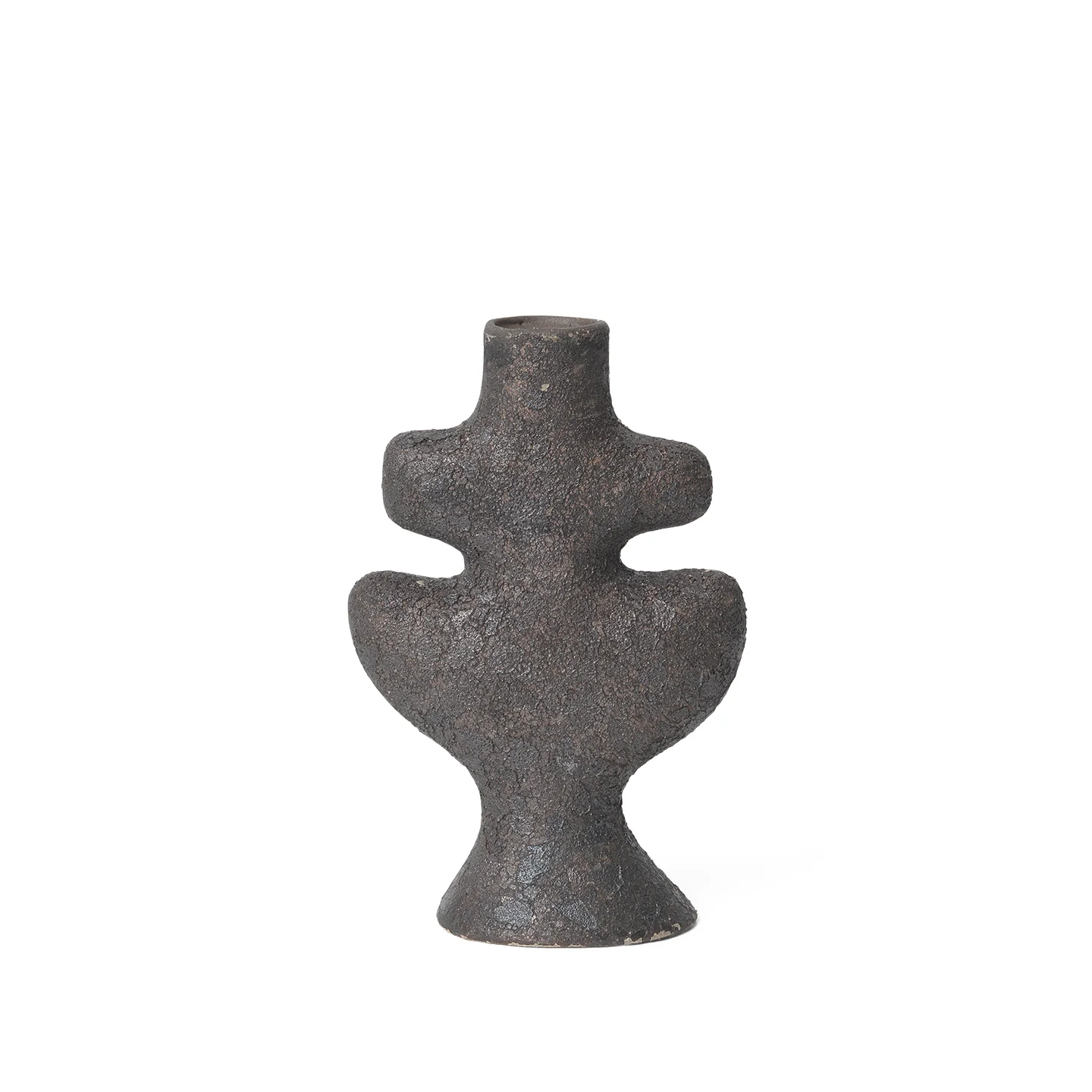 Yara Candle Holder - Small - Rustic Iron - Image 3